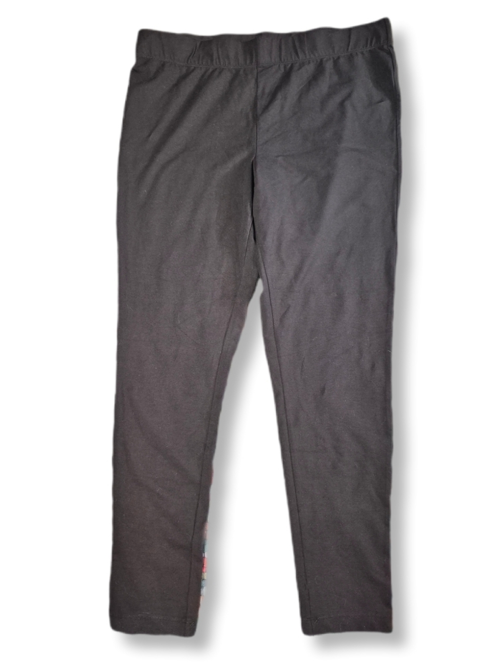 Slimming Options Women's Brown Stretch Cotton Blend Leggings Size 1X.